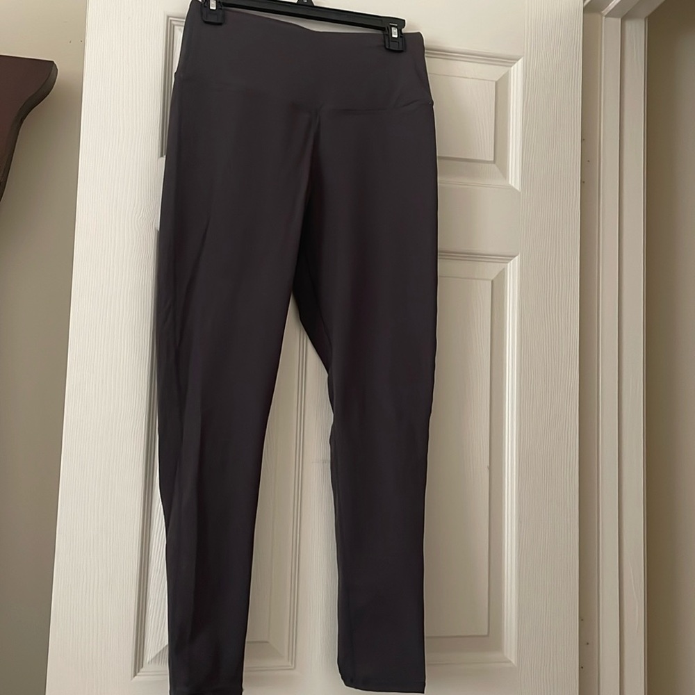Oalka Dark Gray Leggings, Adult Medium
